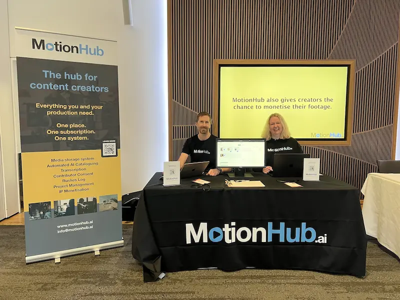 MotionHub launch at Big Creative UK Summit